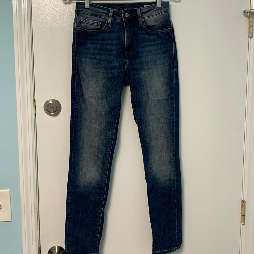 Mavi Alissa ankle high-rise super skinny